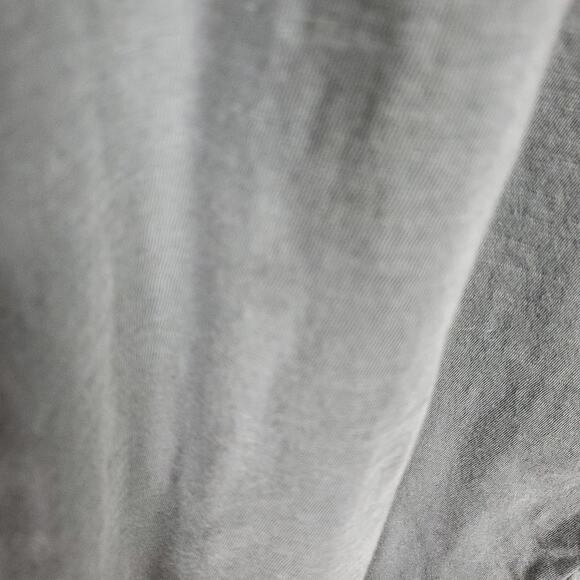 MATE THE LABEL AVERY HENLEY Midi Cotton Knit DRESS Sz L CHARCOAL GRAY Sleeveless - Picture 3 of 11